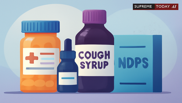 Is Codeine Classified as a Psychotropic Substance or Narcotic Drug Under the NDPS Act?