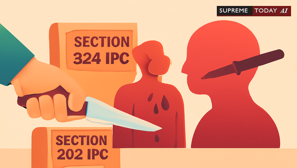 Legal Coexistence of Charges Under Sections 324 and 308 IPC in Stabbing Cases