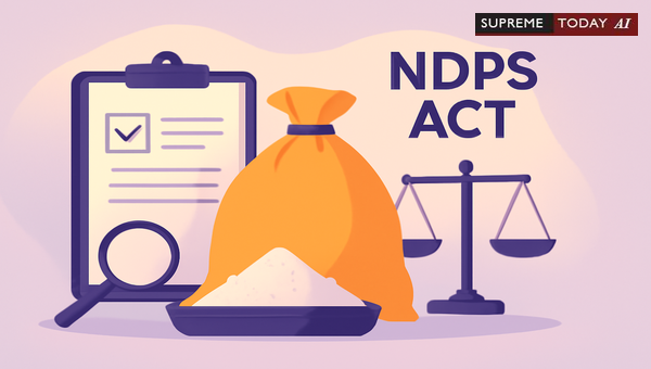 Collective Contraband Seizure and Weighting in NDPS Act Proceedings: Is it Fatal to Prosecution?