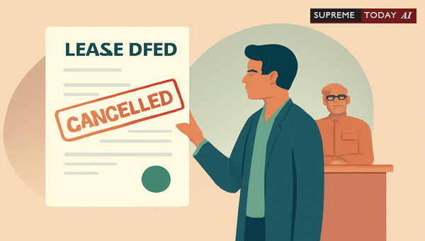 Validity of Lease Deed Cancellation by Collector: Statutory Authority and Due Process Rules