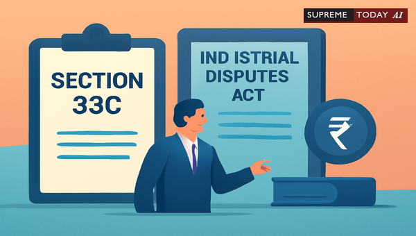 Limitations of Collector Jurisdiction in Section 33C Industrial Disputes Act Recovery