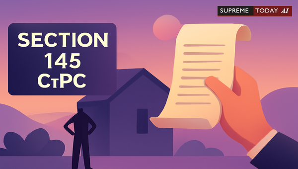 Collector Powers Under Section 145 CrPC: Procedural Safeguards and Civil Court Jurisdiction