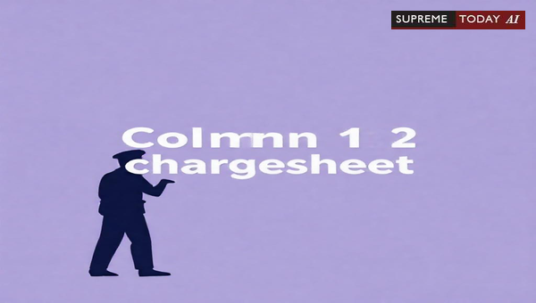 Understanding Column 12 of the Final Report Chargesheet in Criminal Investigations