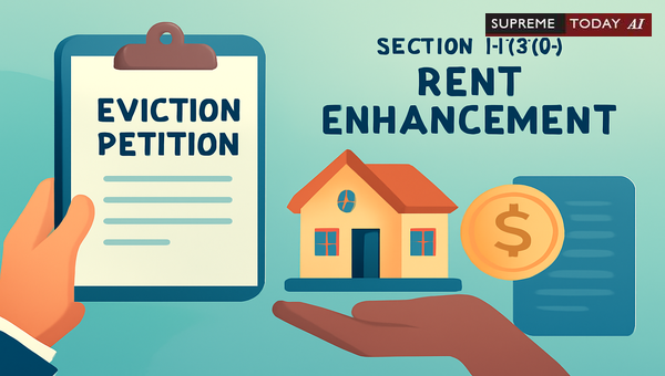Legality of Combining Eviction Under Section 11(2)(b) and Rent Enhancement Petitions