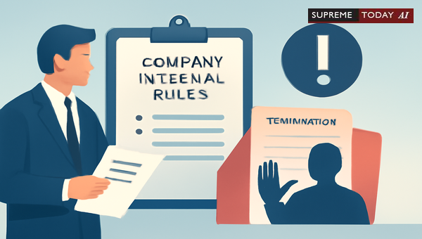 When Company Failure to Follow Internal Rules Invalidates Employee Termination