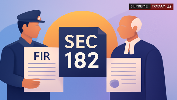 Compelling Police Prosecution Under Section 182 IPC for False Information and FIR Omissions