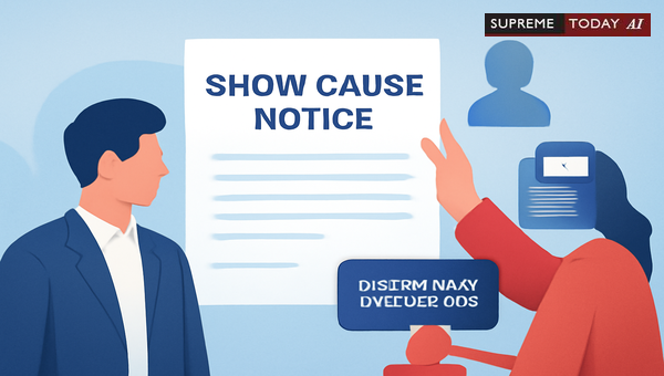 When Must Competent Authorities Issue Show Cause Notices in Employee Disciplinary Matters?