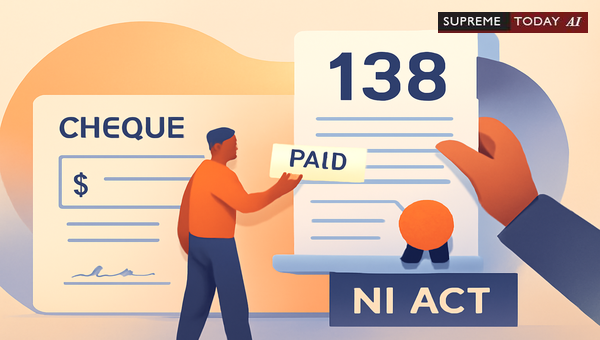 Impact of Complainant Admitting Payment in Section 138 Negotiable Instruments Act Disputes