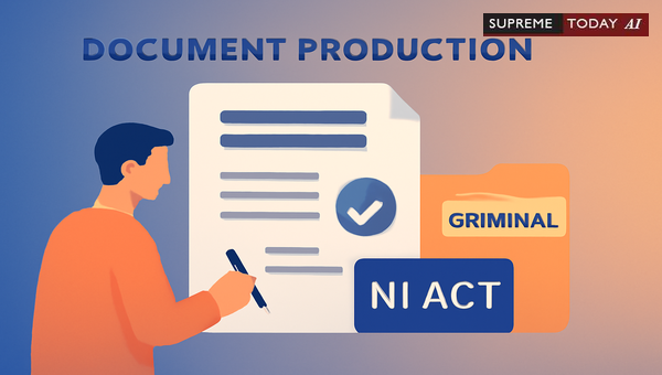 Complainants Obligation to Provide Documents Requested by Accused in Demand Notice Reply