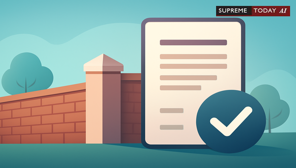 When Does a Compound Wall Become a High Court Legal Dispute Involving Property Rights?
