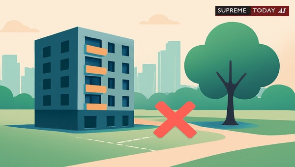 Constraints on Compounding Front Setback Violations for Plots Abutting Public Parks