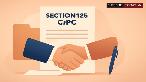 Can Parties Enter a Compromise in Execution Petitions Under Section 125 CrPC?