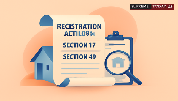 Compulsory Registration Requirements for Immovable Property under Indian Registration Act 1908