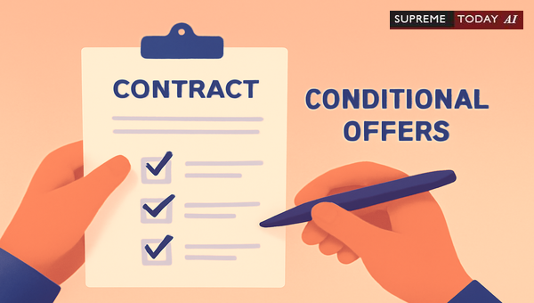 Conditional Offers and Conditions Precedent in Indian Contract Enforcement Disputes