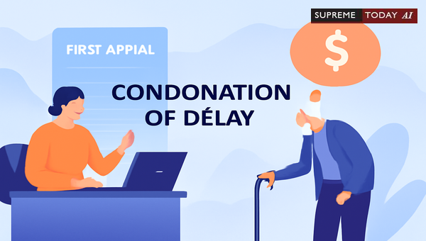Condonation of Delay in First Appeals due to Old Age and Financial Hardship: Judicial Standards