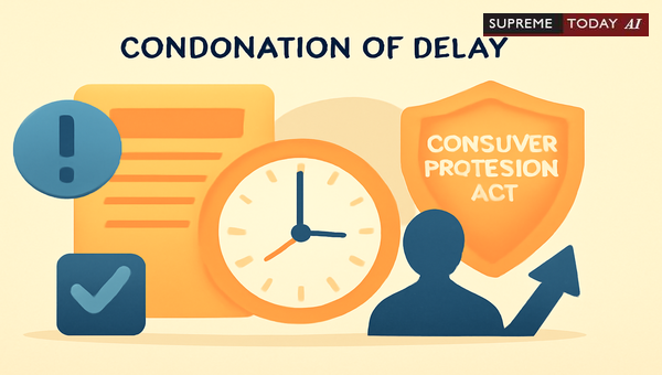 Condonation of Delay Rules in Consumer Appeals: Judicial Principles for Litigants
