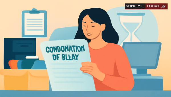 Condoning Delay Due to Misplaced Files: Judicial Standards for Sufficient Cause
