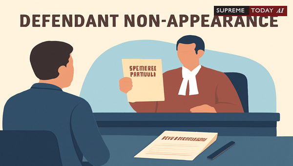 Legal Consequences of Defendant Non-Appearance and Procedures to Set Aside Ex-Parte Decrees
