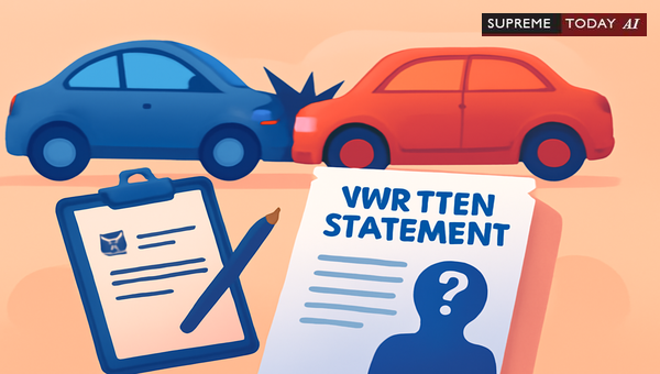 Legal Consequences of False Statements in Motor Accident Claims and Written Defenses