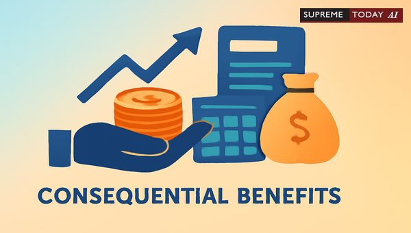 Scope of Consequential Benefits in Service Law: Back Wages, Pension, and Promotion Rules