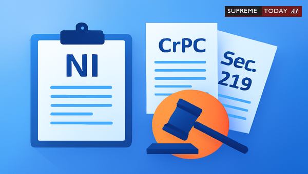 Consolidation of Multiple Section 138 NI Act Cases: Judicial Precedents and Procedures