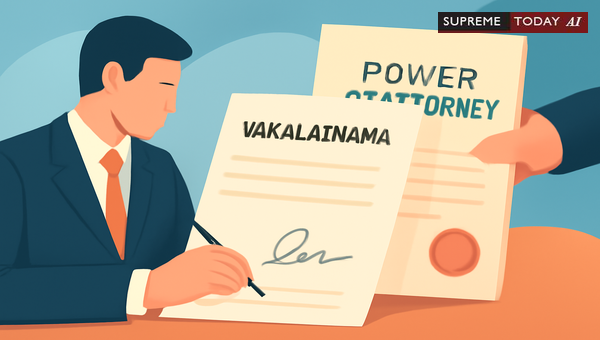 Authority of Constituted Attorney to Sign Vakalatnama for Principal in Legal Proceedings