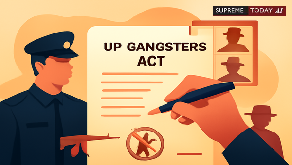 Constitutional Validity and Gang Chart Approval Process Under the UP Gangsters Act