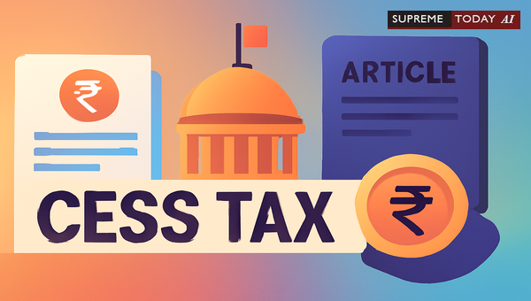 Constitutional Limits on Cess Levies and the Exclusive Authority of the Legislature