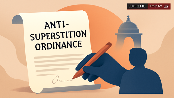 Constitutional Validity and Procedural Requirements for Anti-Superstition Ordinances