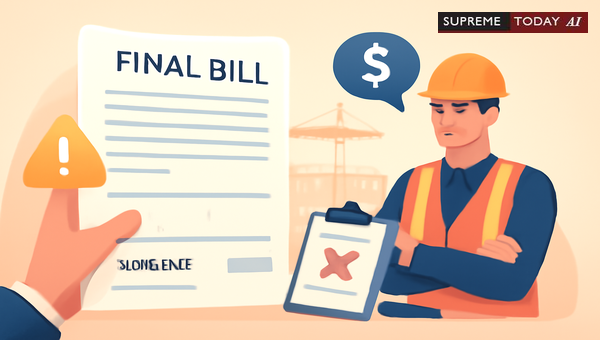 Documenting All Sums Due in Construction Final Bills to Prevent Waiver of Claims