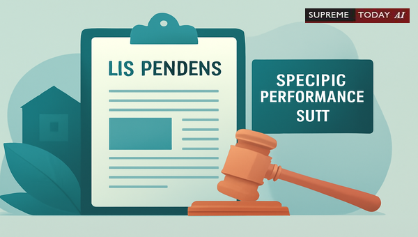 Construction During Suit Pendency: Does Lis Pendens or Section 52 TPA Bar Property Development?