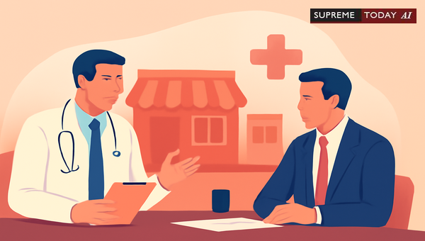 Are Consulting Doctors Classified as Hospital Employees Under the Shops and Commercial Establishments Act?