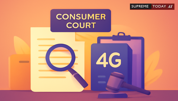 Consumer Court Authority on Document Admissibility: Classification of Creative and 4G Evidence