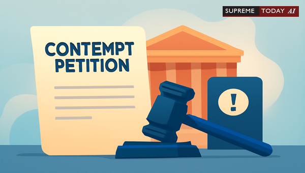 Filing Contempt Petitions for Status Quo Order Violations in High Court Second Appeals