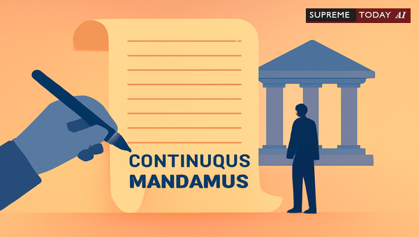 Continuous Mandamus: Enforcing Ongoing Public Duties and Sustained Legal Accountability