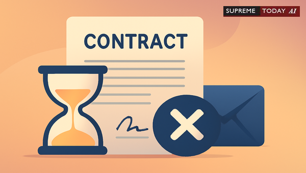 Contract Expiration in Business Agreements Without Express Termination Dates