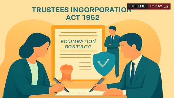 Contract Signing Authority for Foundations Under the Trustees (Incorporation) Act 1952