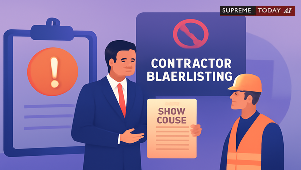 Blacklisting Contractors Without Specific Misconduct Details: Natural Justice Violations