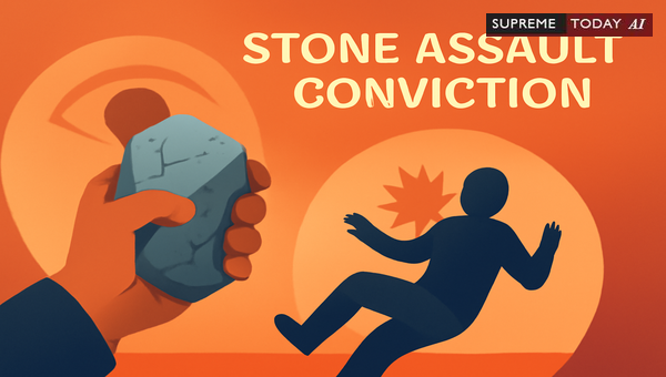 Can Courts Convict for Murder by Stone Assault When No Eyewitness Saw the Fatal Act?