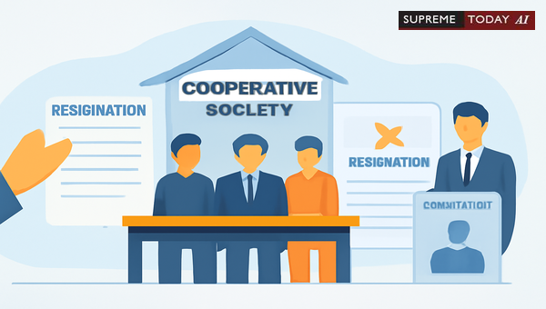 Cooperative Society Committee Dissolution Following Four Managing Member Resignations