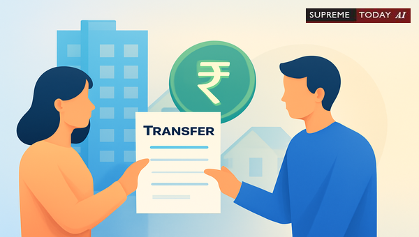 Are Transfer Fees Mandatory for Family Member Property Transfers in Cooperative Societies?