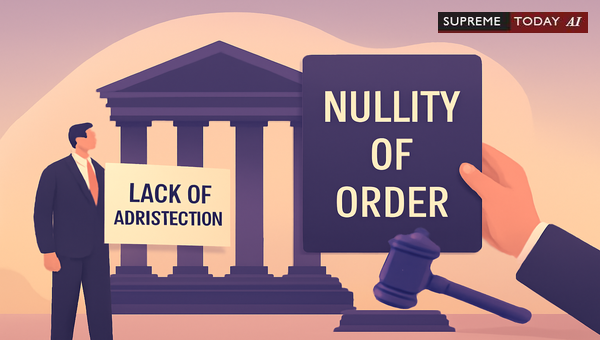 Coram Non Judis and the Doctrine of Inherent Jurisdiction in Indian Courts