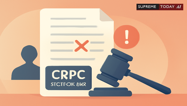Scope of Section 362 CrPC: Correcting Clerical and Arithmetical Errors in Criminal Court Orders