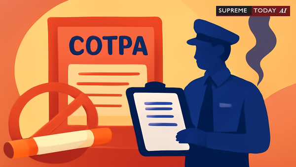 Are COTPA Violations Cognizable Offenses? Determining Police Powers to File FIRs