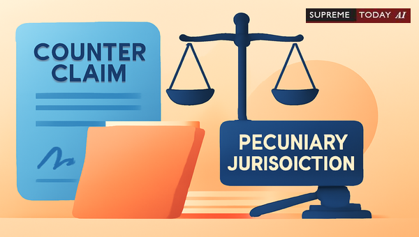 Counter Claims Exceeding Pecuniary Jurisdiction: Validity and Judicial Return Protocols