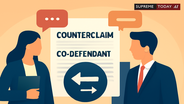 Maintainability of Counterclaims Against Co-Defendants in Indian Title Suits under CPC