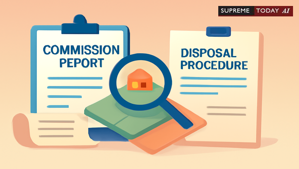 Judicial Process for Challenging and Disposing of Amin Commission Reports in Property Suits