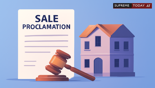 Invalidating Court Auction Sales Due to Material Omissions of Buildings in Proclamations