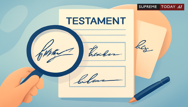 Court Authority to Compare Testator Signatures to 25-Year-Old Documents in Probate Disputes