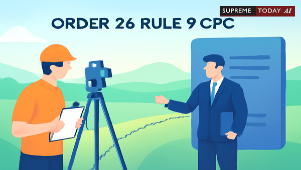Can Courts Appoint a Commissioner Under Order 26 Rule 9 CPC to Determine Land Possession?